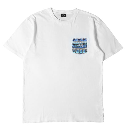 ウェーブトム柄 ポケット Tシャツ(Wave Tom Pocket Tee)
