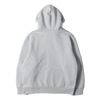 21AW フェイスマスク スモールBOXロゴ ジップ スウェットパーカー(Small Box Facemask Zip Up Hooded Sweatshirt)