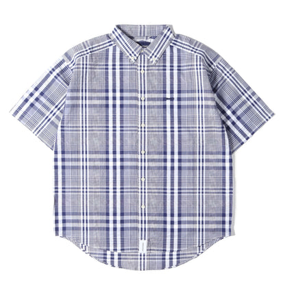 22SS チェック ボタンダウン 半袖シャツ(CLEEK PLAID SS SHIRT STANDARD)