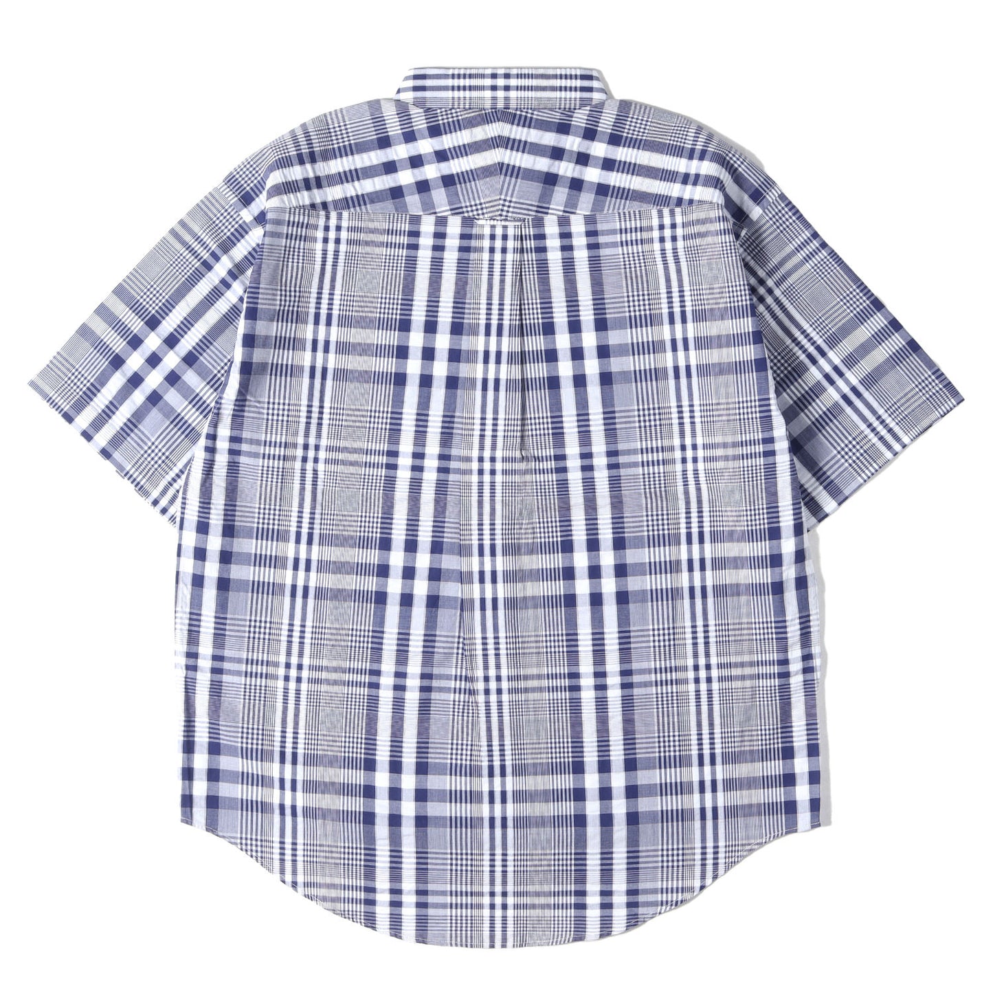22SS チェック ボタンダウン 半袖シャツ(CLEEK PLAID SS SHIRT STANDARD)