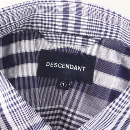 22SS チェック ボタンダウン 半袖シャツ(CLEEK PLAID SS SHIRT STANDARD)