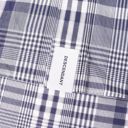 22SS チェック ボタンダウン 半袖シャツ(CLEEK PLAID SS SHIRT STANDARD)