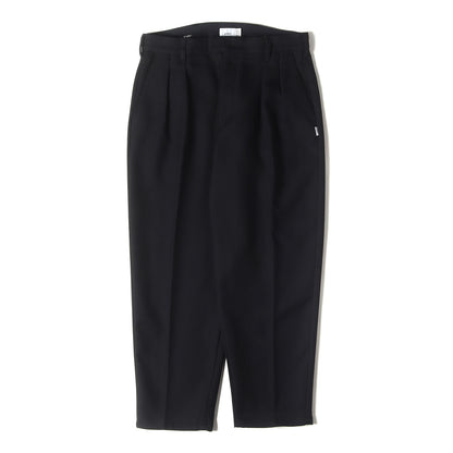 23AW 2タック ストレッチ ワークパンツ(TRDT1801 / TROUSERS / POLY. TWILL)