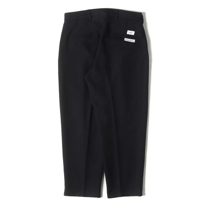 23AW 2タック ストレッチ ワークパンツ(TRDT1801 / TROUSERS / POLY. TWILL)