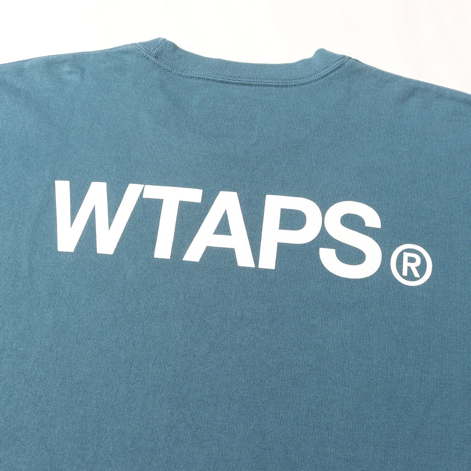 WTAPS (ダブルタップス) 25SS バックロゴ ヘビー ロングスリーブ T