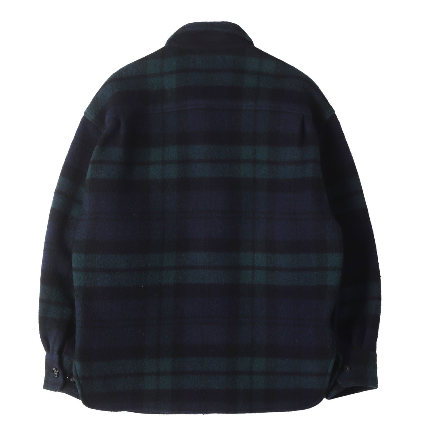24AW ブラックウォッチ ウールモッサー シャツジャケット(WCPO 02 / JACKET / WOPL. MOSSER. TEXTILE)