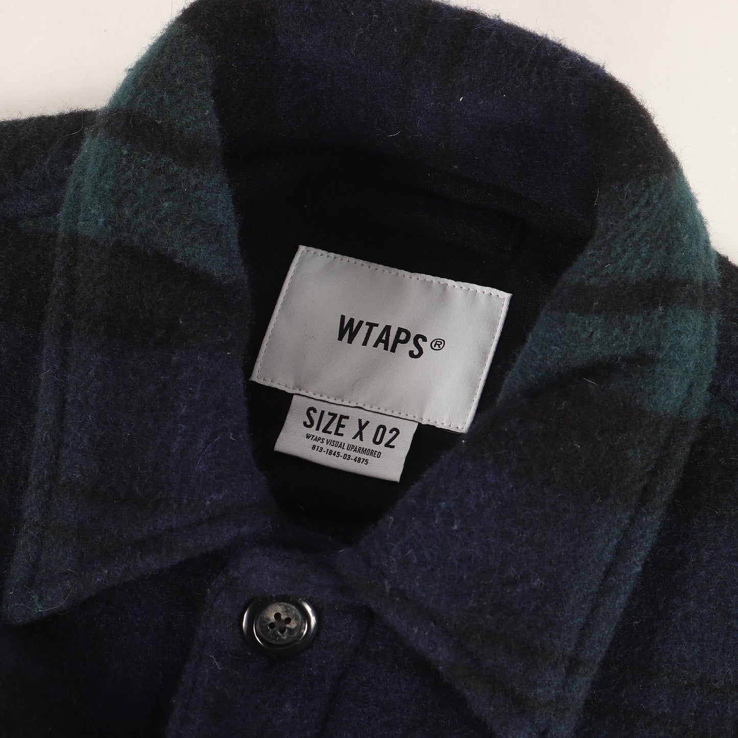 24AW ブラックウォッチ ウールモッサー シャツジャケット(WCPO 02 / JACKET / WOPL. MOSSER. TEXTILE)