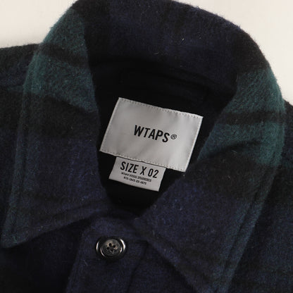 24AW ブラックウォッチ ウールモッサー シャツジャケット(WCPO 02 / JACKET / WOPL. MOSSER. TEXTILE)