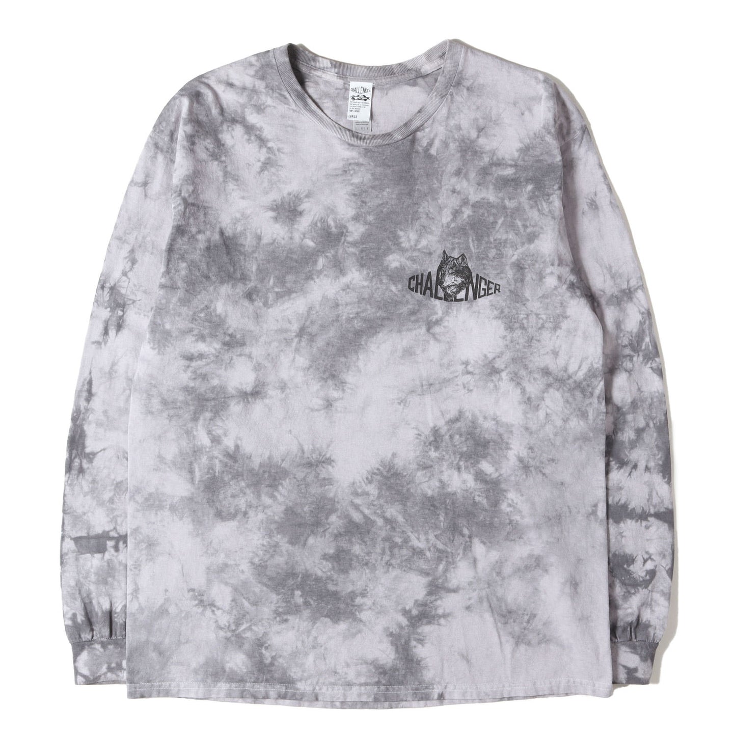 22AW タイダイ染め ウルフロゴ ロングスリーブ Tシャツ(TIE DYE WOLF LOGO L/S TEE)