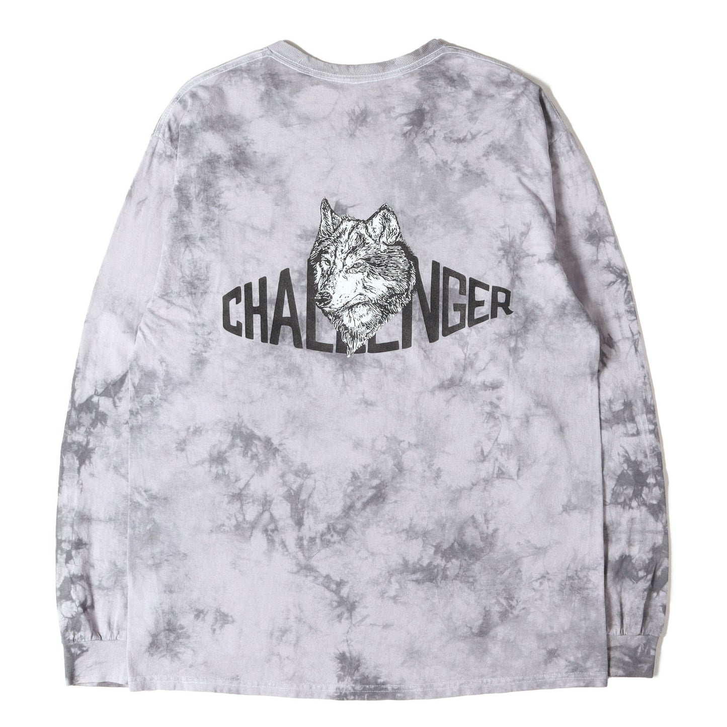 22AW タイダイ染め ウルフロゴ ロングスリーブ Tシャツ(TIE DYE WOLF LOGO L/S TEE)
