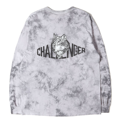 22AW タイダイ染め ウルフロゴ ロングスリーブ Tシャツ(TIE DYE WOLF LOGO L/S TEE)