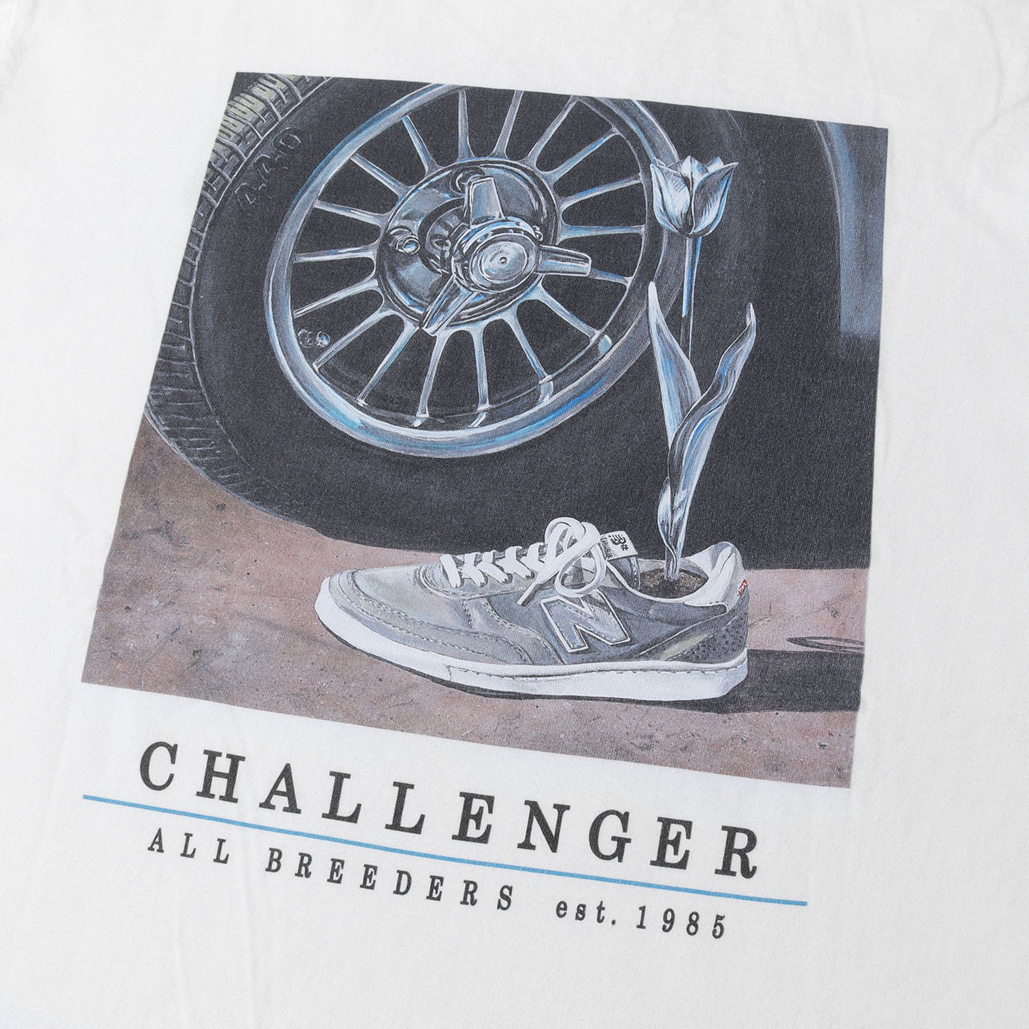 20AW ×NEW BALANCE プリント クルーネック Tシャツ(THE LAND TEE)