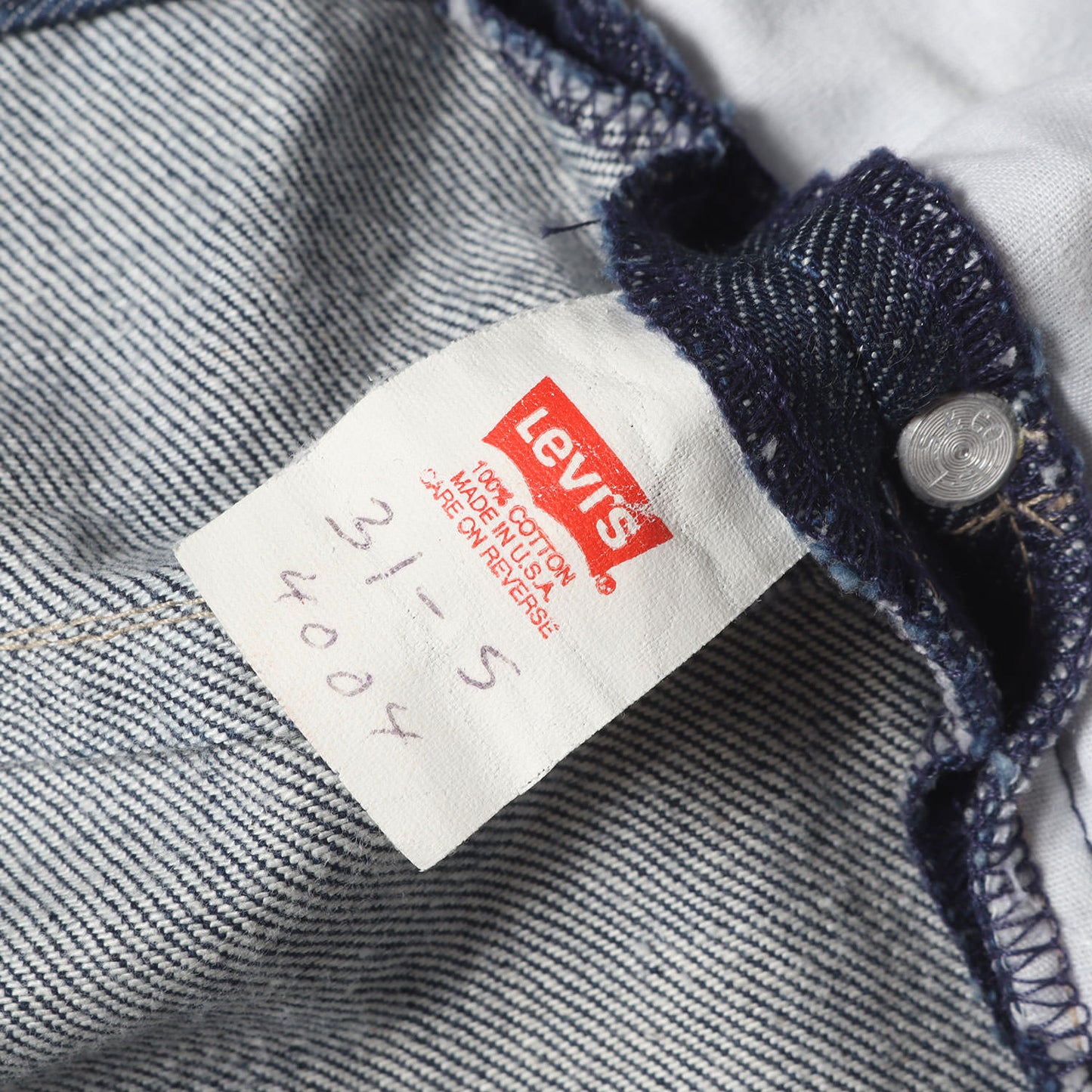 [USA製 サンプル品] 90s 立体裁断 ジッパーフライ デニムパンツ Engineered Jeans