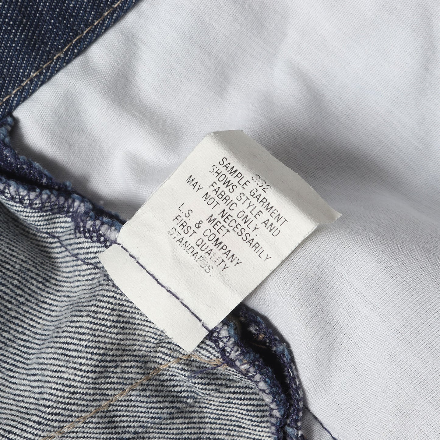 [USA製 サンプル品] 90s 立体裁断 ジッパーフライ デニムパンツ Engineered Jeans