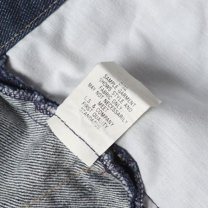 [USA製 サンプル品] 90s 立体裁断 ジッパーフライ デニムパンツ Engineered Jeans