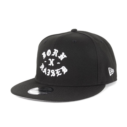 ×NEW ERA ブランドロゴ スナップバック ベースボールキャップ