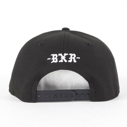 ×NEW ERA ブランドロゴ スナップバック ベースボールキャップ