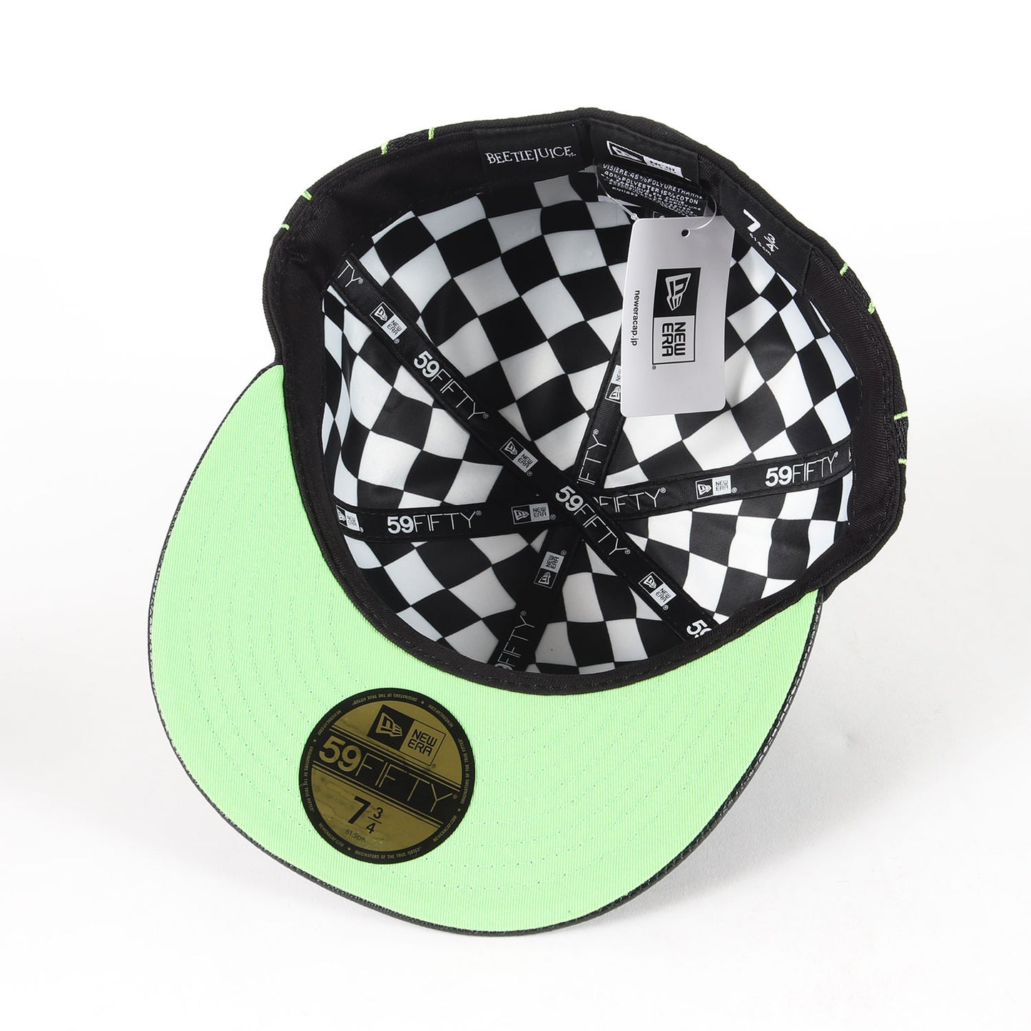 24AW ×Beetlejuice レザーバイザー ベースボールキャップ