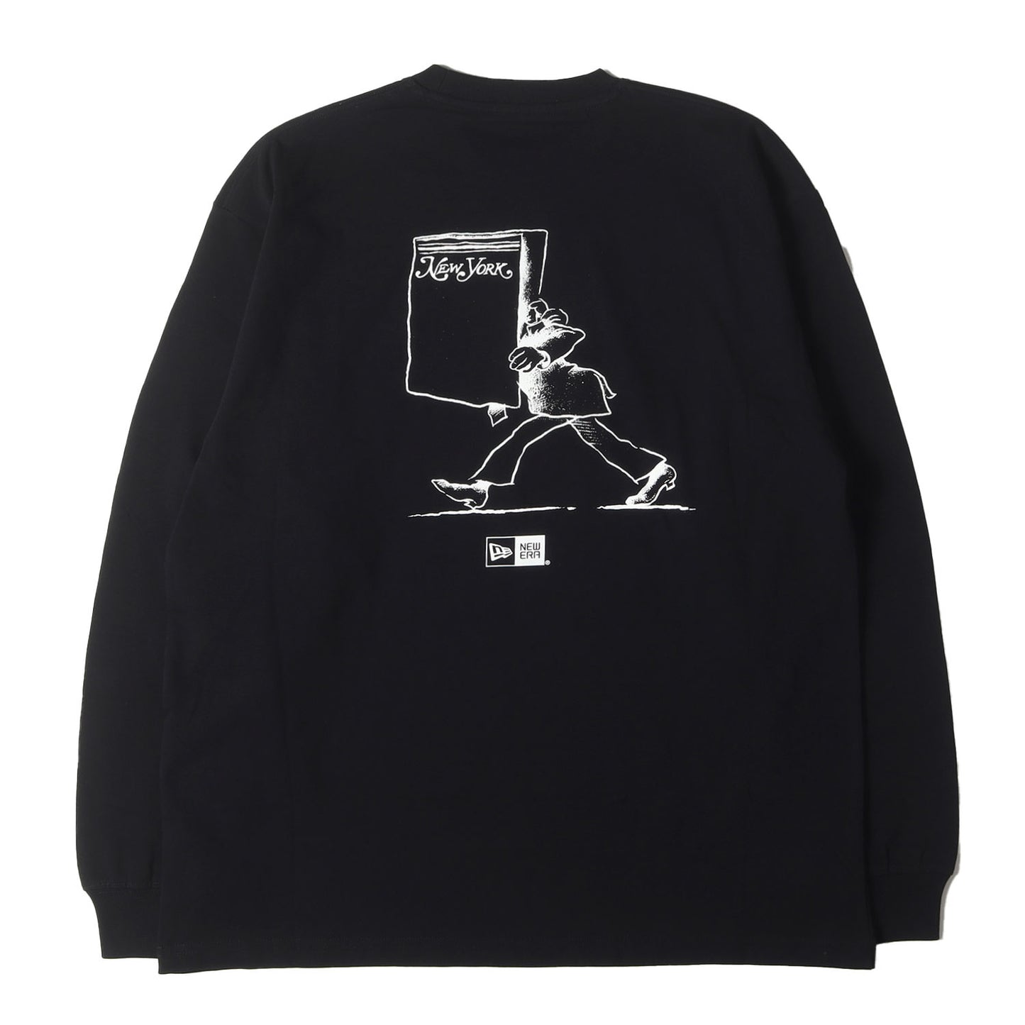 24AW ×New York Magazine ロングスリーブ Tシャツ(LS OS CT NYMG NEWSPAPER)