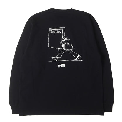 24AW ×New York Magazine ロングスリーブ Tシャツ(LS OS CT NYMG NEWSPAPER)