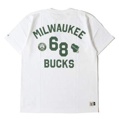 25AW ×NBA ミルウォーキー・バックス チームロゴ Tシャツ(NBA MILWANKEE TEE)
