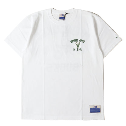 25AW ×NBA ミルウォーキー・バックス チームロゴ Tシャツ(NBA MILWANKEE TEE)