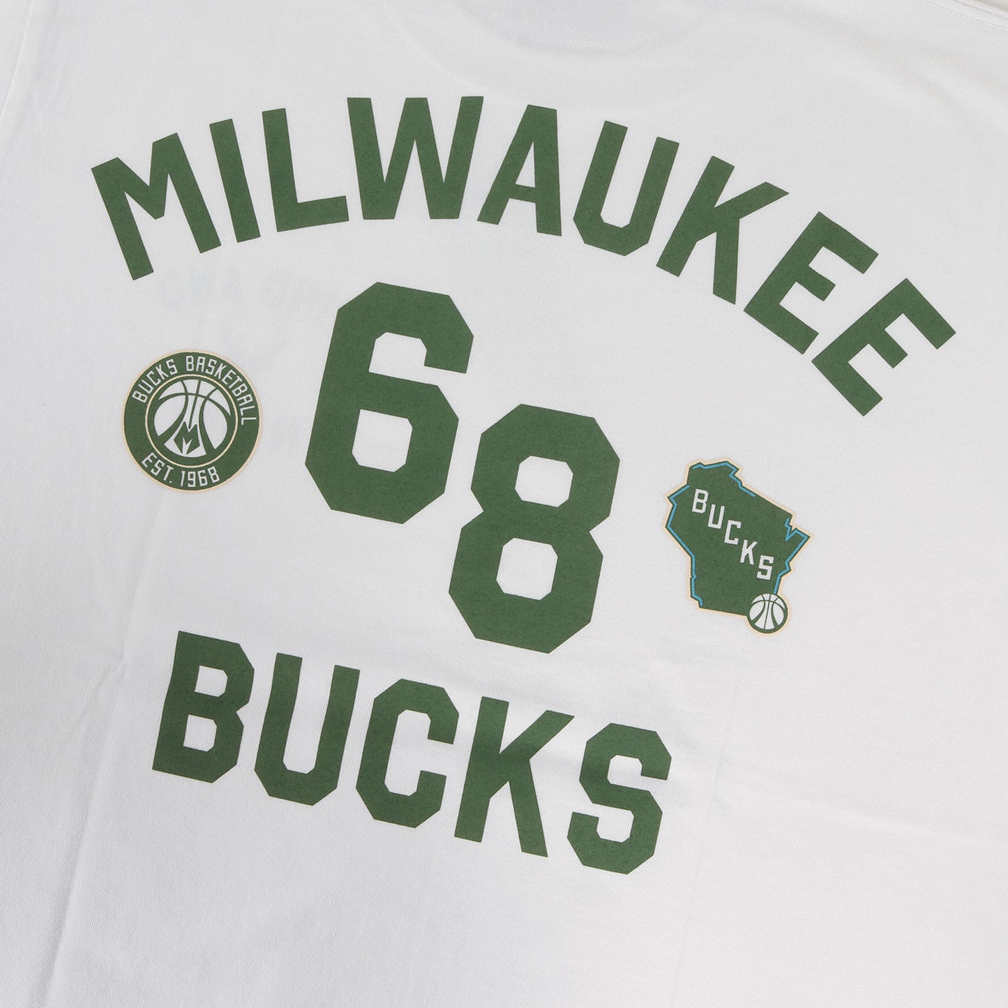 25AW ×NBA ミルウォーキー・バックス チームロゴ Tシャツ(NBA MILWANKEE TEE)
