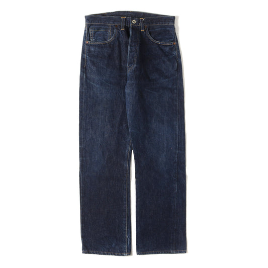 [希少 濃紺] 90s 1944年代復刻 S501XX 大戦 デニムパンツ / USA製 44501-0022 バレンシア工場 ボタン裏刻印555