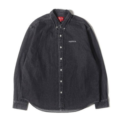 20AW クラシックロゴ ボタンダウン デニムシャツ(Classic Logo Denim Shirt)