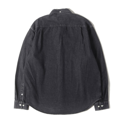 20AW クラシックロゴ ボタンダウン デニムシャツ(Classic Logo Denim Shirt)