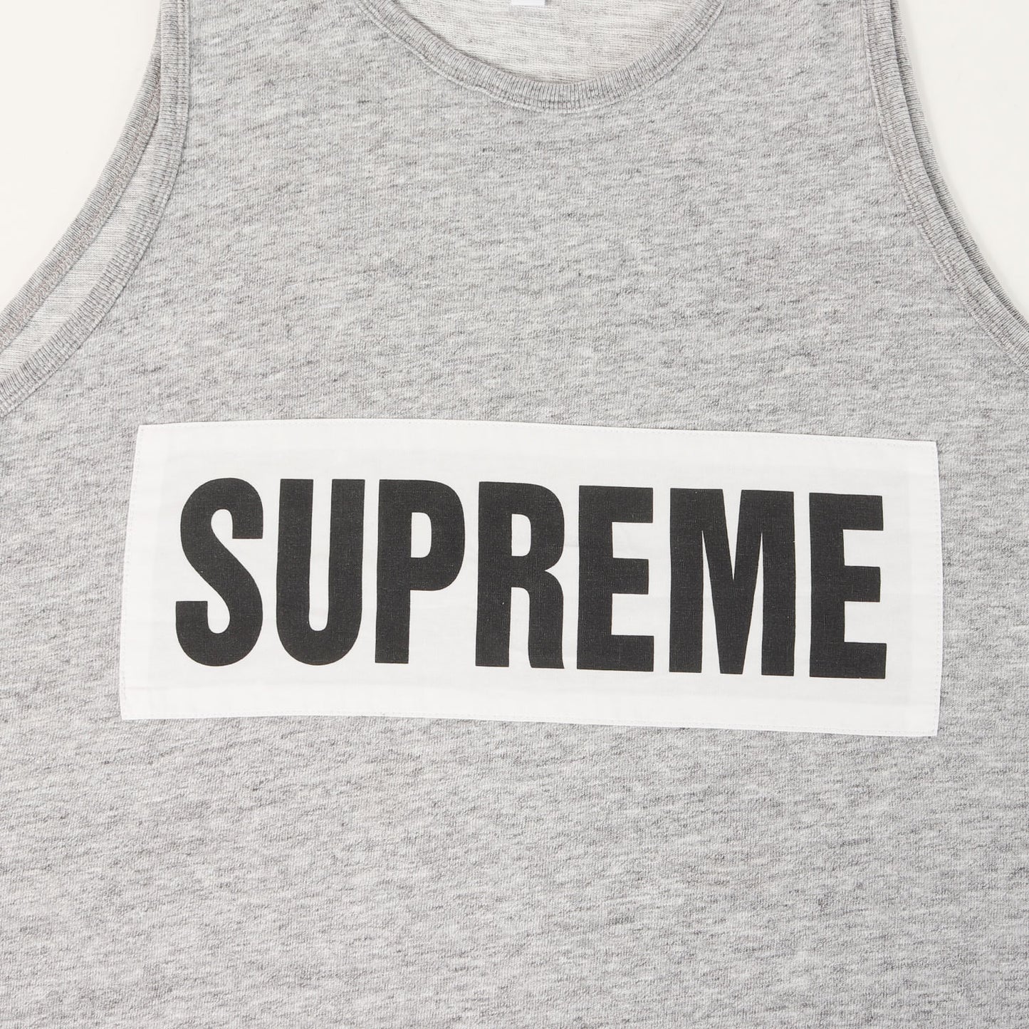 ロゴパッチ付き ヘビーウェイト タンクトップ(Marathon Tank Top)