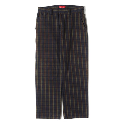 23SS チェック ツイル ワーク チノパンツ(Work Pant)