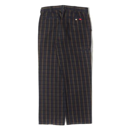 23SS チェック ツイル ワーク チノパンツ(Work Pant)