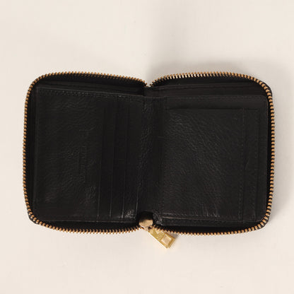 栃木レザー ラウンドジップ ウォレット / 財布(MANO)