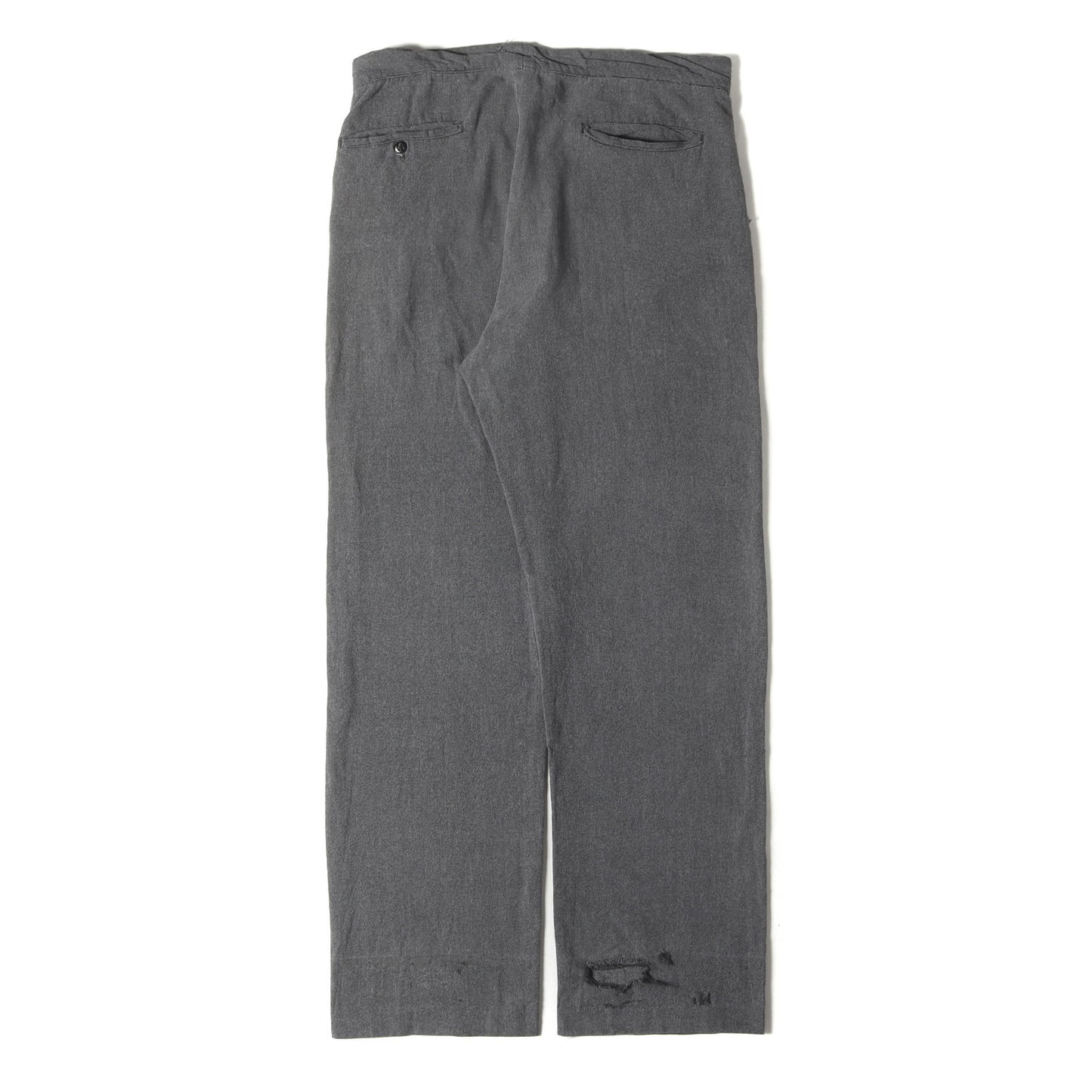 [スペシャル] 40s ごま塩 ブラックシャンブレー ワークパンツ / WEARWELL / Western Costume Co