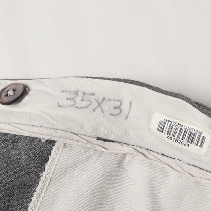 [スペシャル] 40s ごま塩 ブラックシャンブレー ワークパンツ / WEARWELL / Western Costume Co