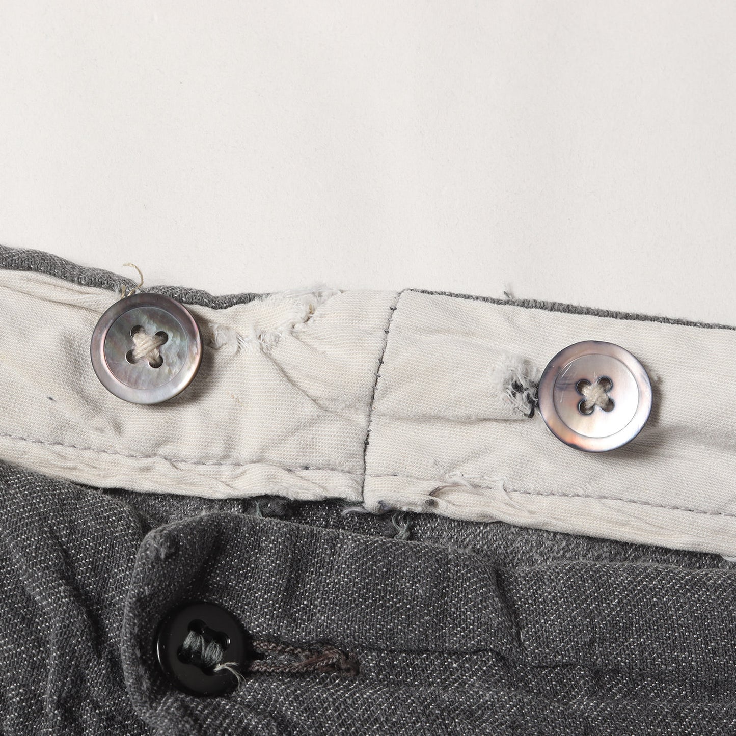 [スペシャル] 40s ごま塩 ブラックシャンブレー ワークパンツ / WEARWELL / Western Costume Co