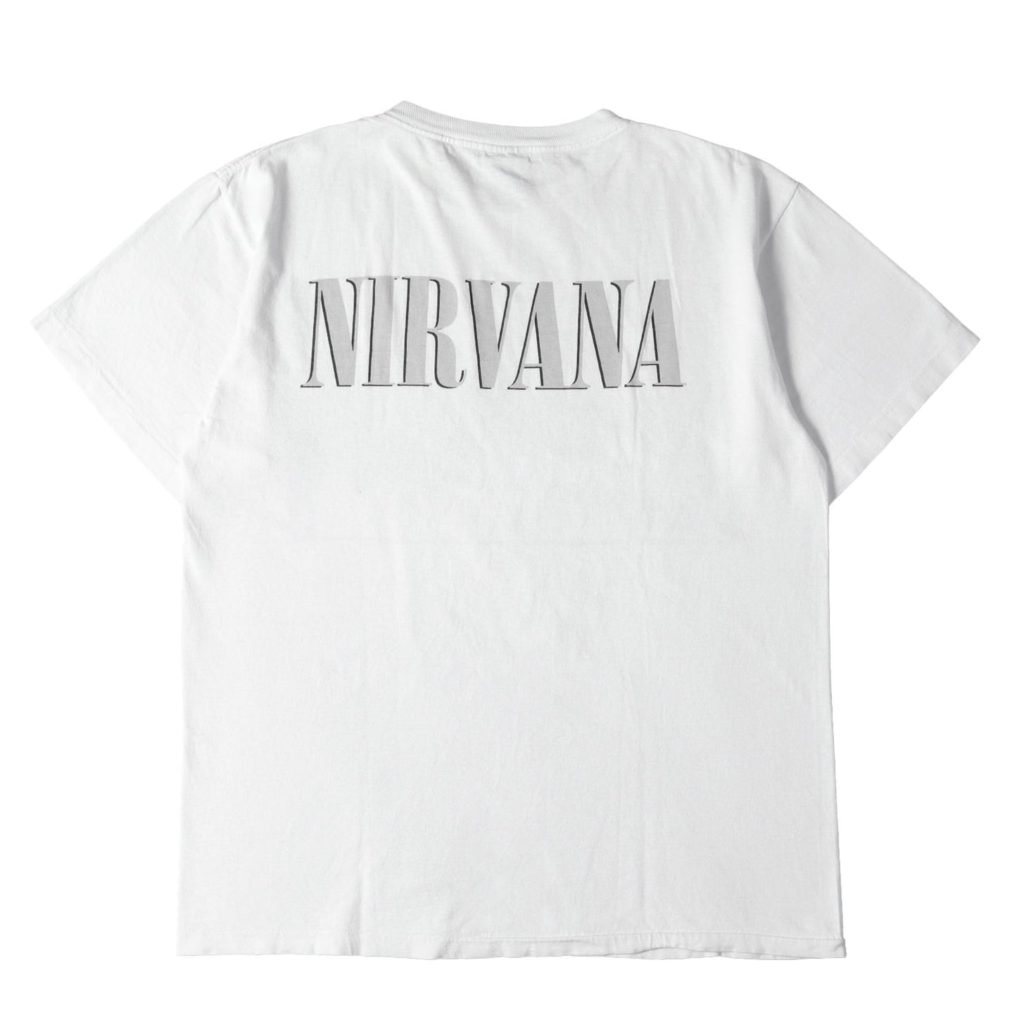 [希少モデル] 90s Nirvana ポートレイト フォトプリント Tシャツ / USA製 OATS