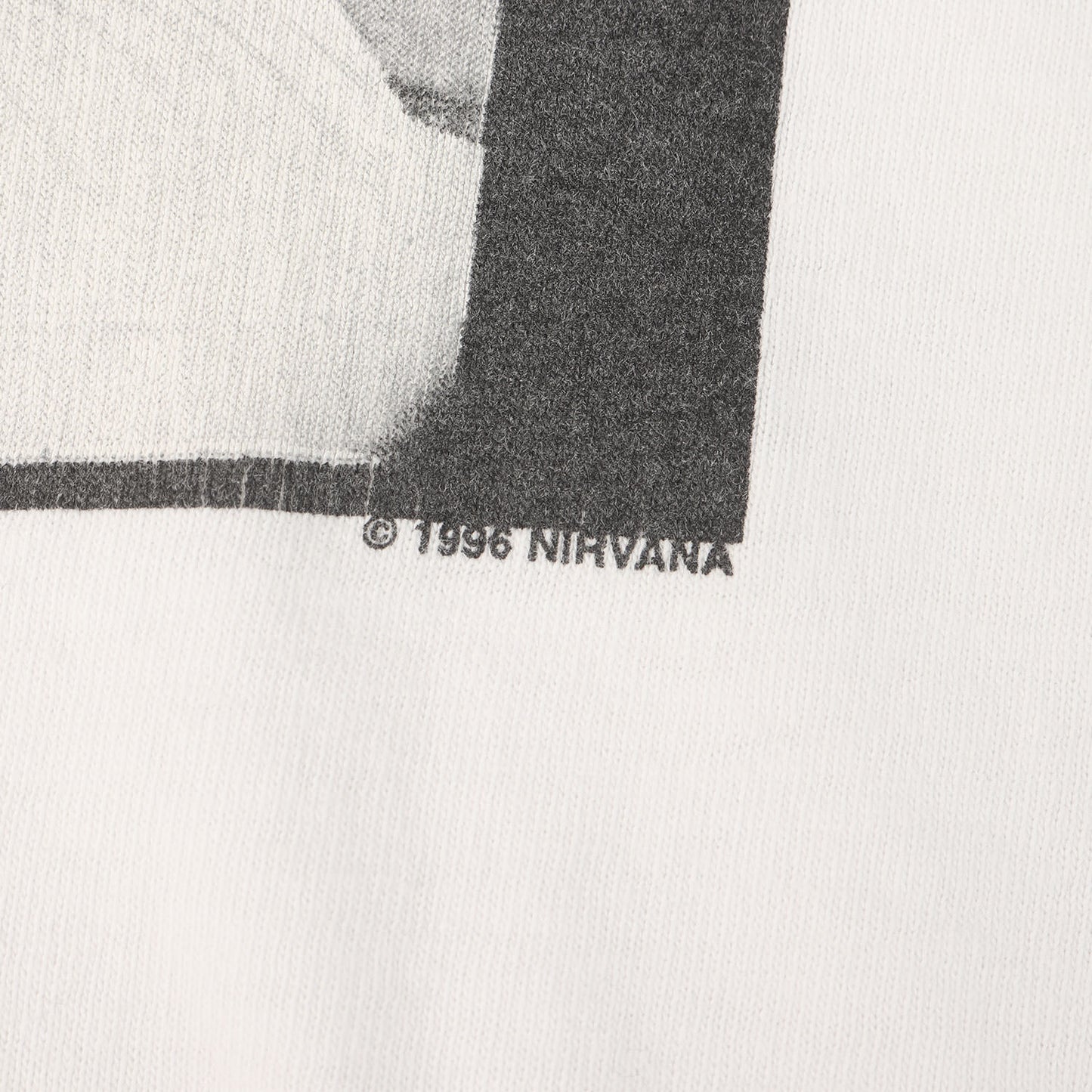 [希少モデル] 90s Nirvana ポートレイト フォトプリント Tシャツ / USA製 OATS