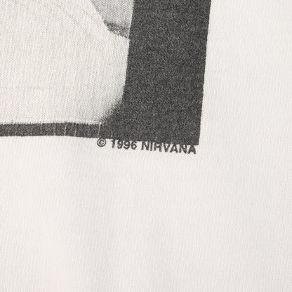 [希少モデル] 90s Nirvana ポートレイト フォトプリント Tシャツ / USA製 OATS