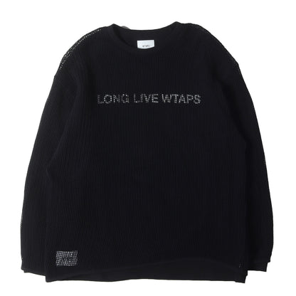 24SS メッシュレイヤード クロスプリント ロングスリーブ Tシャツ(GHILL / LS / COTTON. LLW)