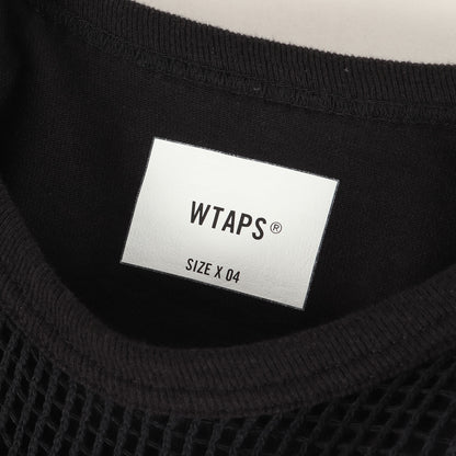 24SS メッシュレイヤード クロスプリント ロングスリーブ Tシャツ(GHILL / LS / COTTON. LLW)