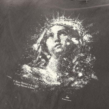 25AW ヴィンテージ加工 マリア 蓄光プリント Tシャツ(SS TEE MARIA)