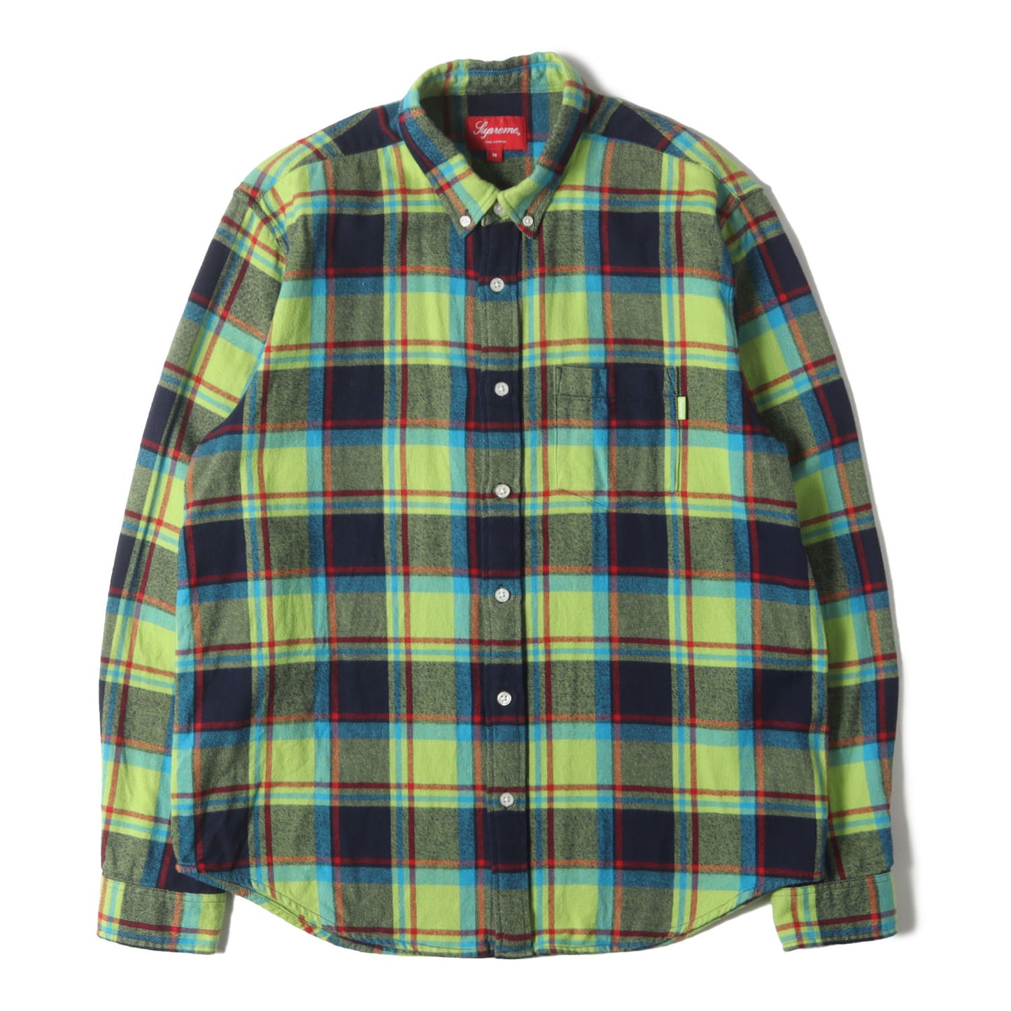 ボタンダウン チェック フランネルシャツ(Plaid Flannel Shirt)