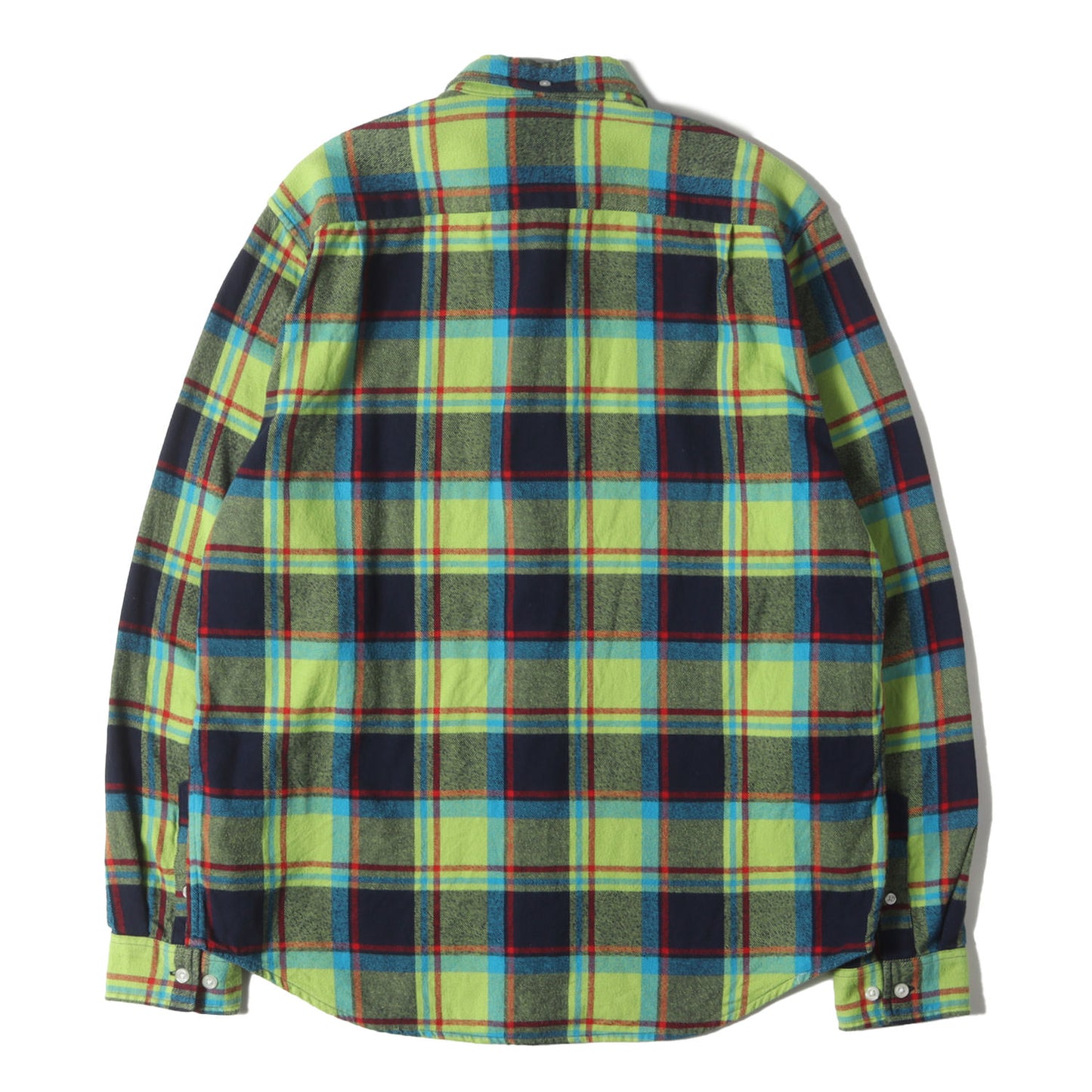 ボタンダウン チェック フランネルシャツ(Plaid Flannel Shirt)