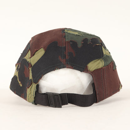 25SS レイヤードカモ BOXロゴ キャンプキャップ(Layered Camo Camp Cap)