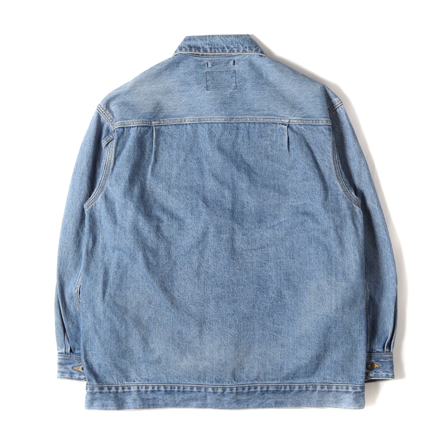 23AW ストーンバイオブリーチ加工 ワーク デニムジャケット(DADDY / JACKET / COTTON. DENIM)