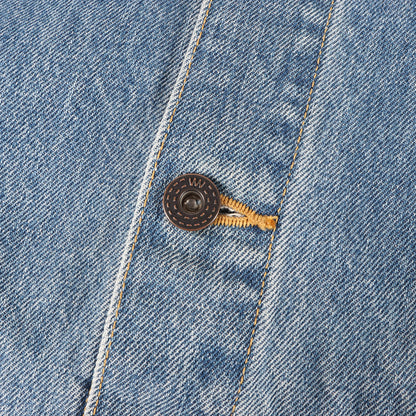 23AW ストーンバイオブリーチ加工 ワーク デニムジャケット(DADDY / JACKET / COTTON. DENIM)