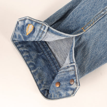 23AW ストーンバイオブリーチ加工 ワーク デニムジャケット(DADDY / JACKET / COTTON. DENIM)