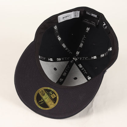 22AW ×NEW ERA WTロゴ刺繍 ベースボールキャップ(59FIFTY LOW PROFILE / CAP / POLY. TWILL)